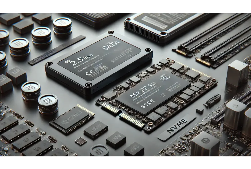 Imagem de What’s the Difference Between SATA SSD and NVMe SSD?